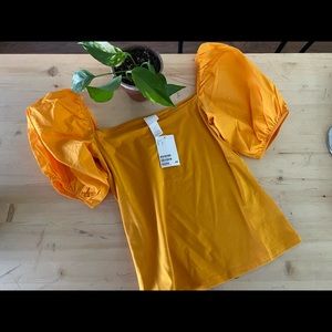 H&M Puff Sleeve Top 💛